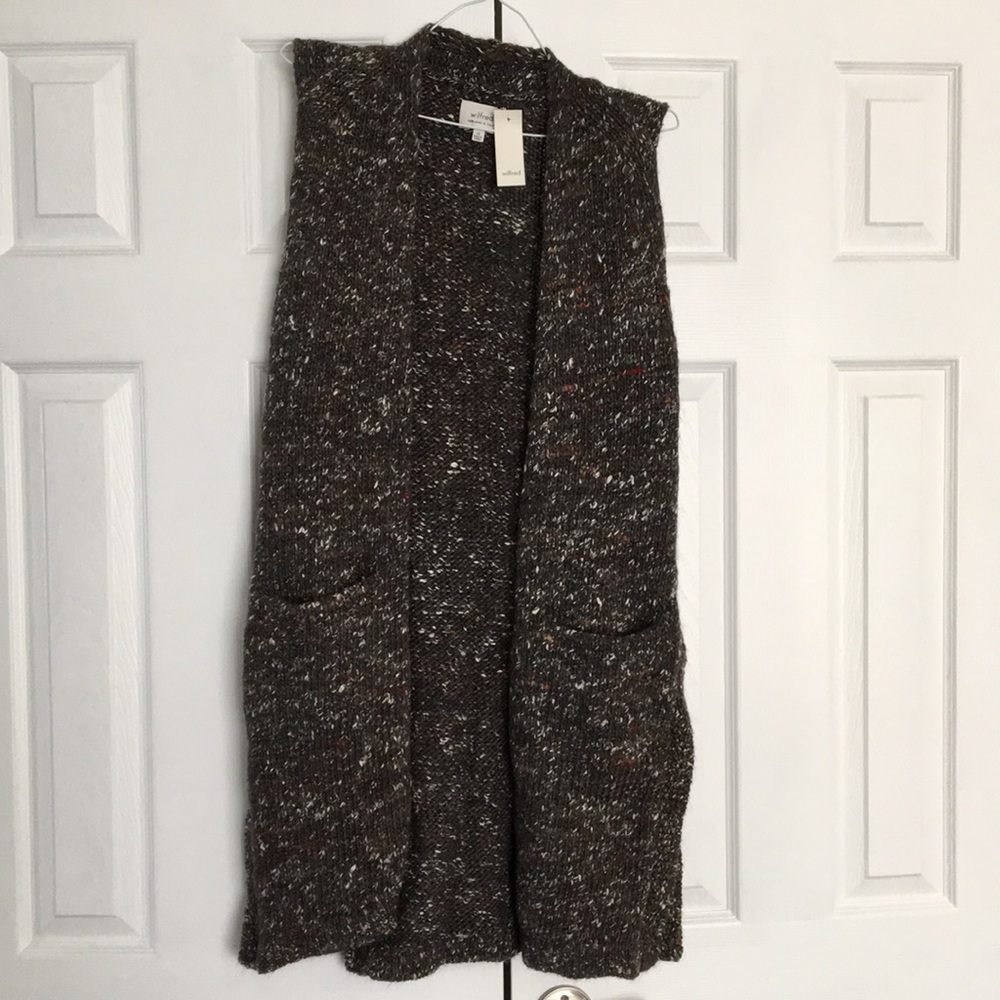 Wilfred wool vest